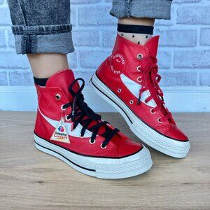 ⭐Coca Cola x Converse Chuck 70 Hi Skateboard Shoes 6 Womens Sneakers Red A17888C